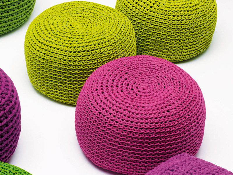 pouf jardin